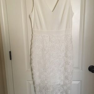 White Plus Size Dress